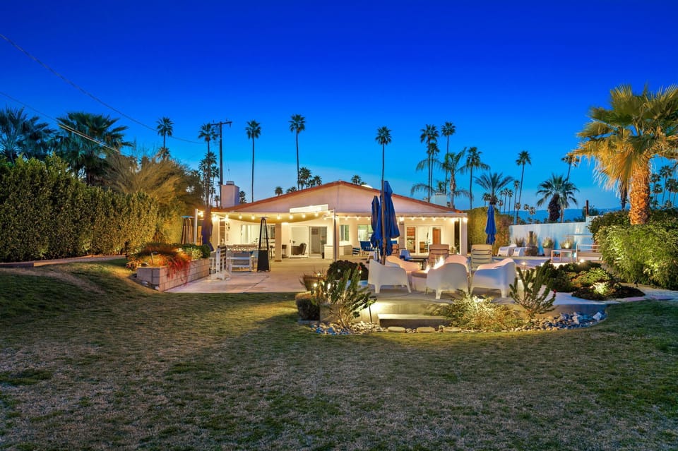 Backyard from a distance