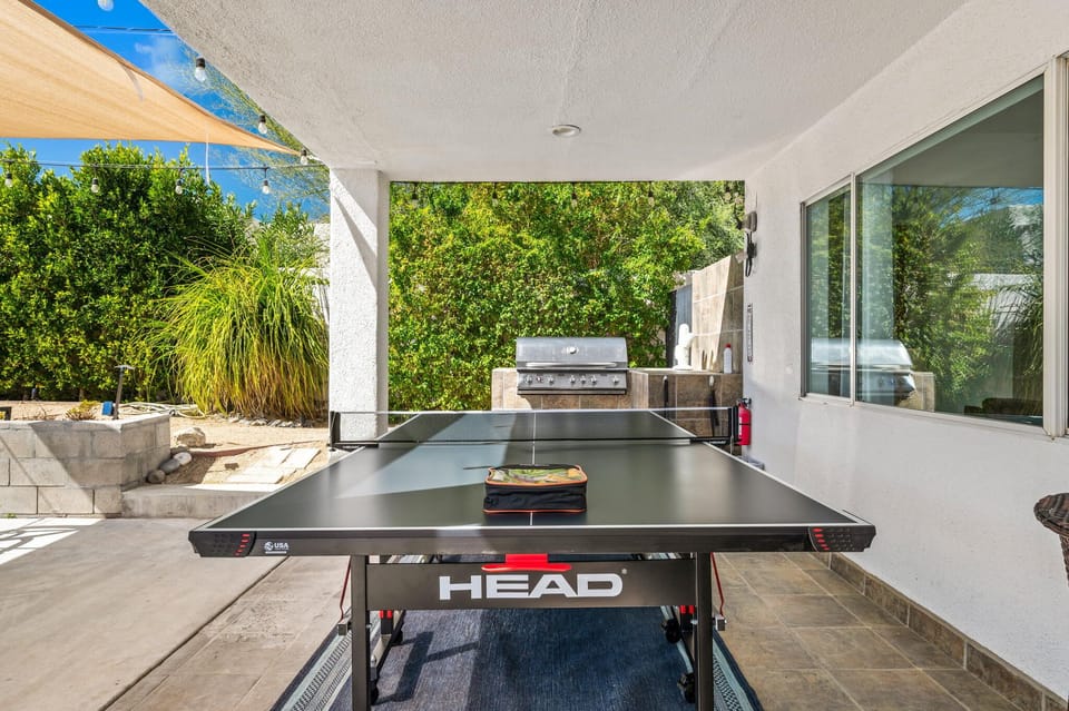 Ping Pong in patio