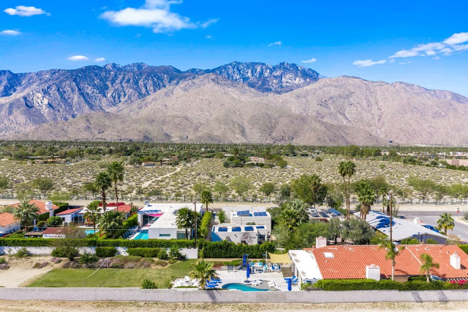 Ariel view of Hacienda dos Palmas 
