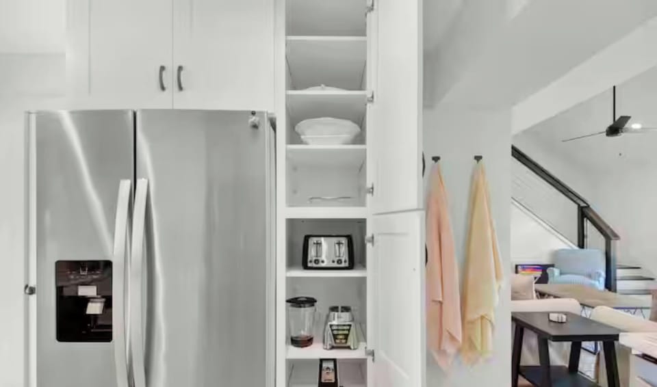 Everything you need is thoughtfully organized and within reach.