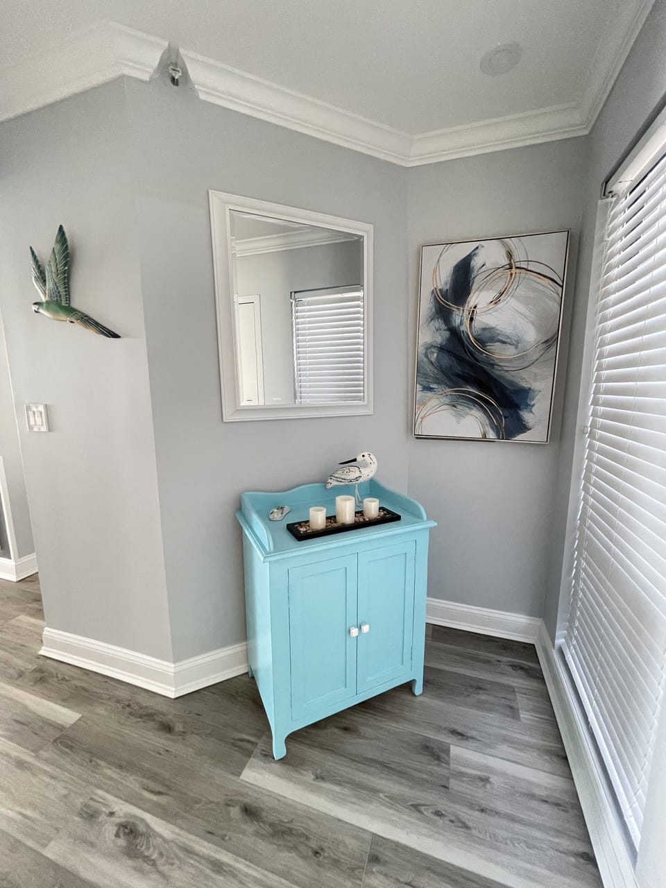 Entryway storage!