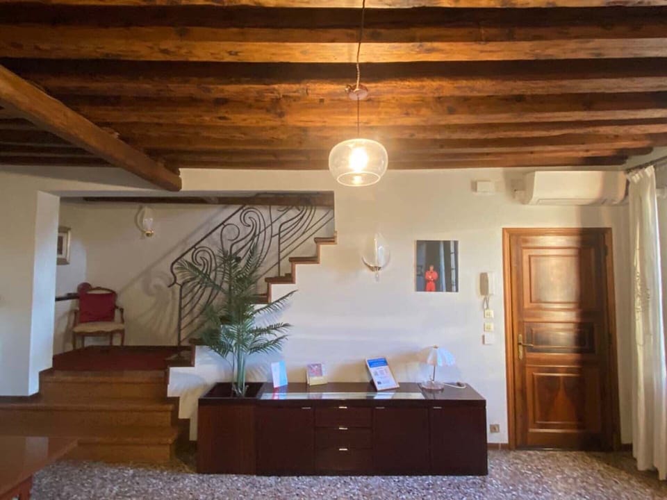 living room with open plan kitchen
