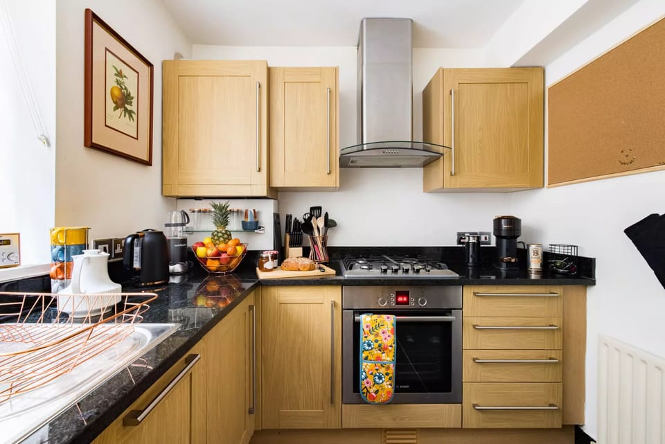 Kitchen — fully equipped for a major meal preparation and entertainment.
