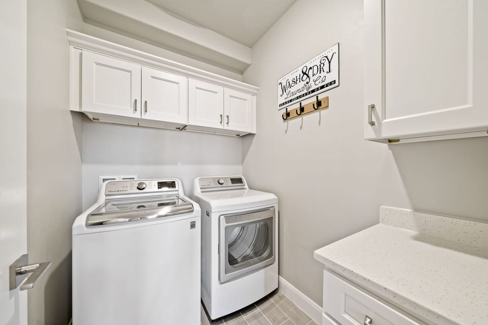 Main level laundry