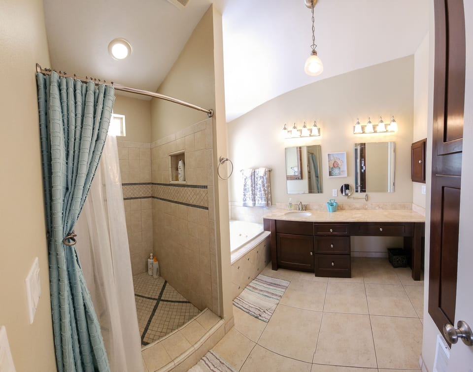 Master bathroom