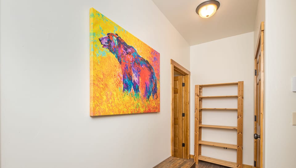 Entryway with Closet and Racks for Outerwear