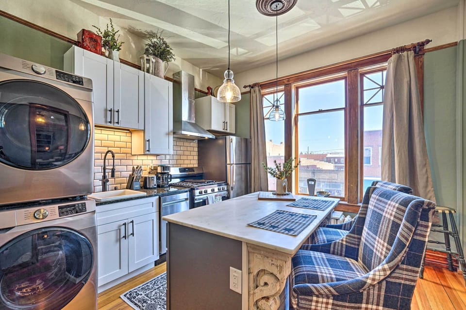 Kitchen | Fully Equipped | Stainless Steel Appliances