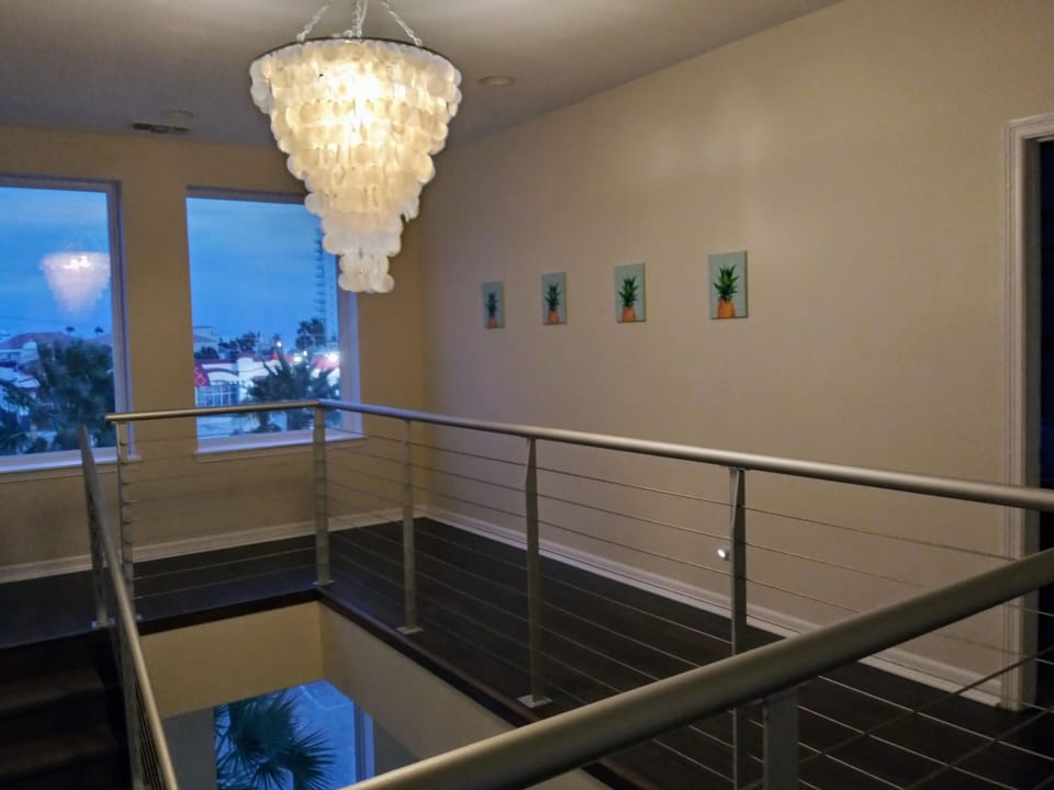 3rd floor bedroom landing, gulf view out of the windows