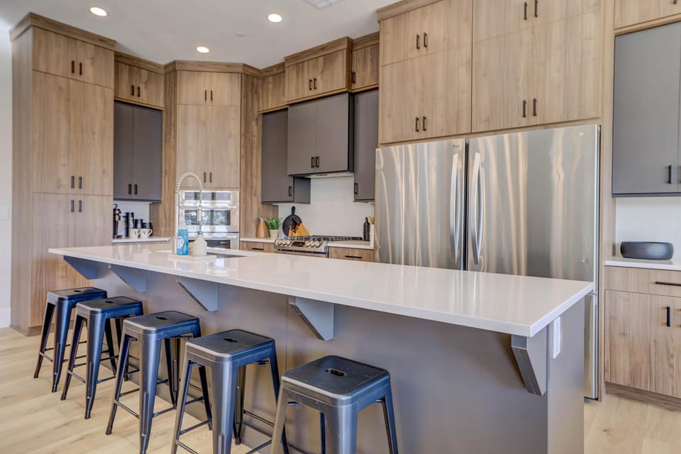 Island 1 and Kitchen