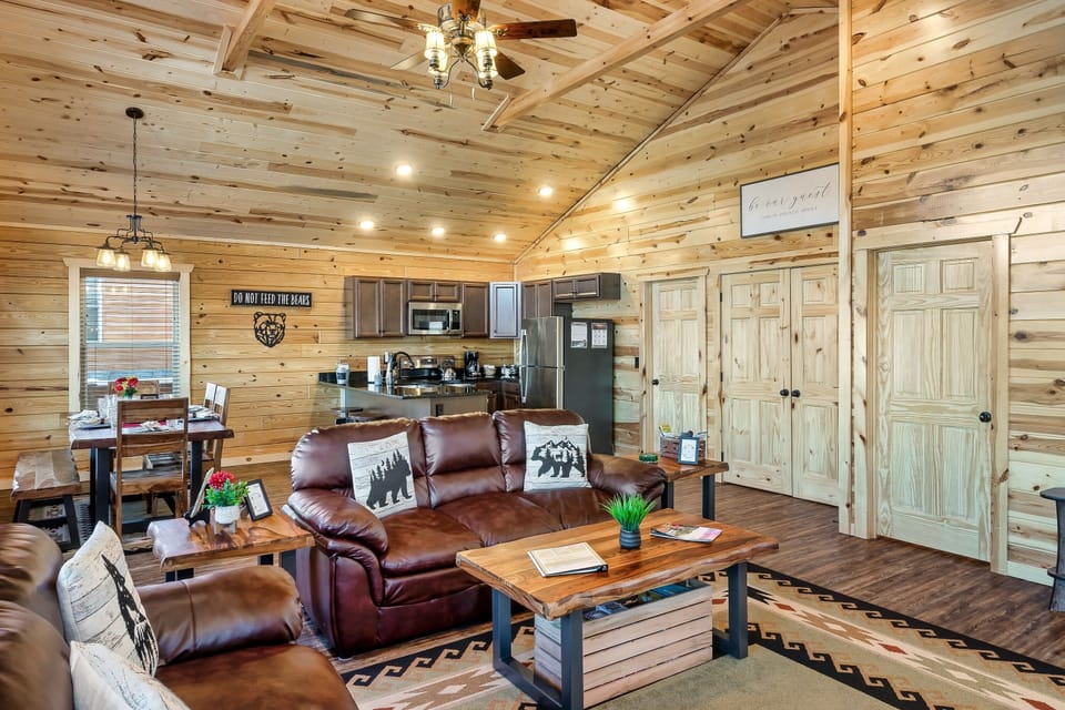 Clean and fresh sheets, warm throw blankets, and ample seating.