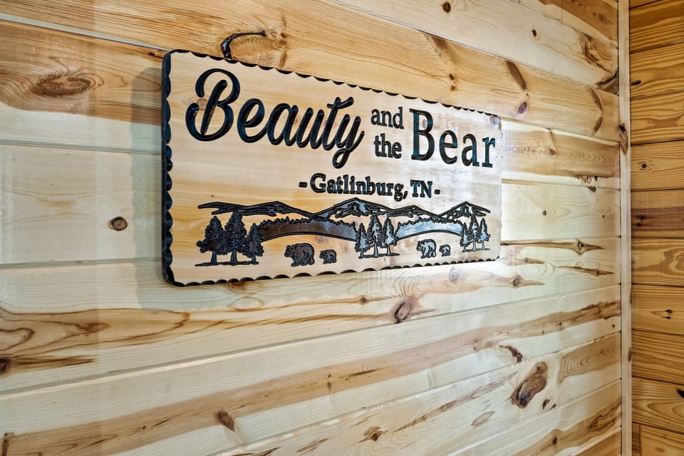 Be our guest at the Beauty and the Bear cabin. Come in and stay awhile.