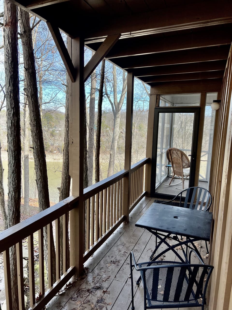 Side Porch with A View