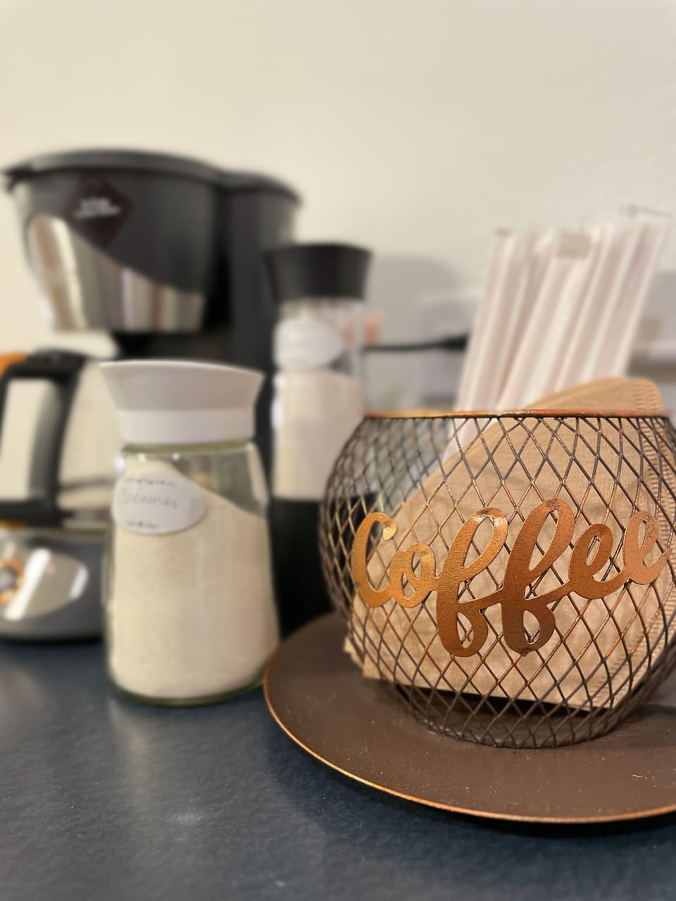Start off your morning with complimentary Puerto Rican ground coffee.