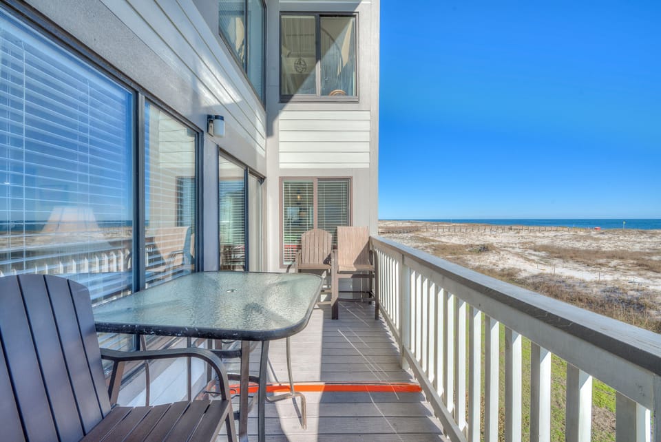 Balcony - Balcony with Furniture for Breakfast, Coffee while Enjoying a Great Ocean Front View