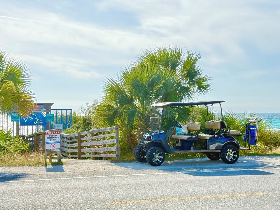 6 Seater Street Legal Golf Cart 