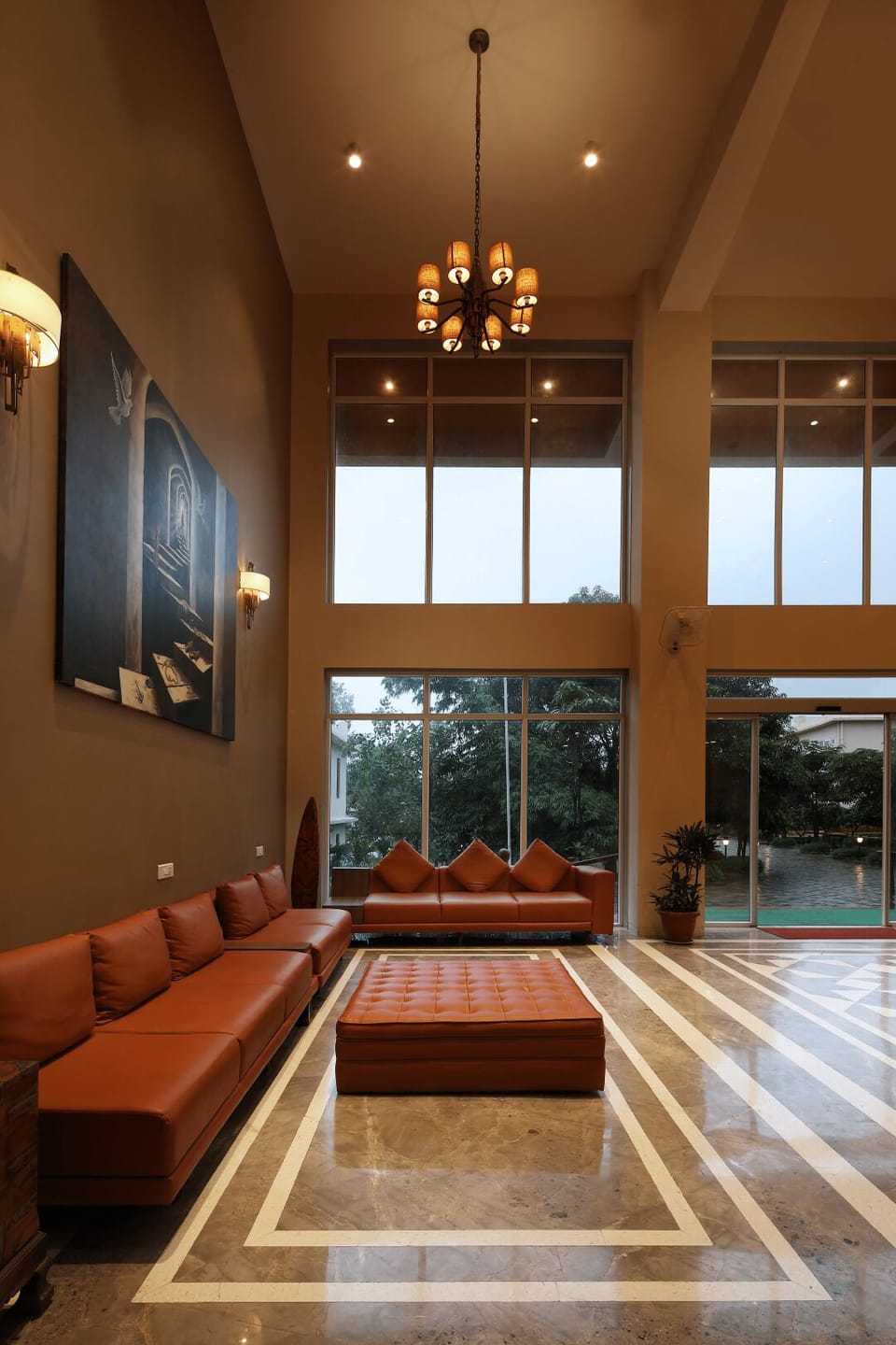 Lobby sitting area