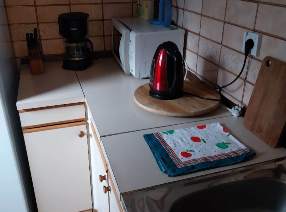 Apartment (Two Bedroom Apartment With Terrace) | Private kitchen | Fridge