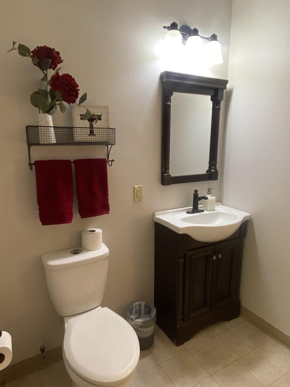 Shared shower room
