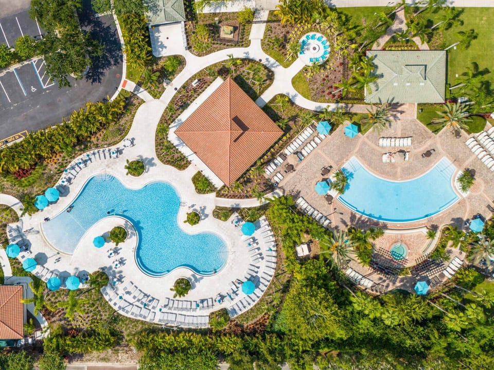 View of the swimming pool.