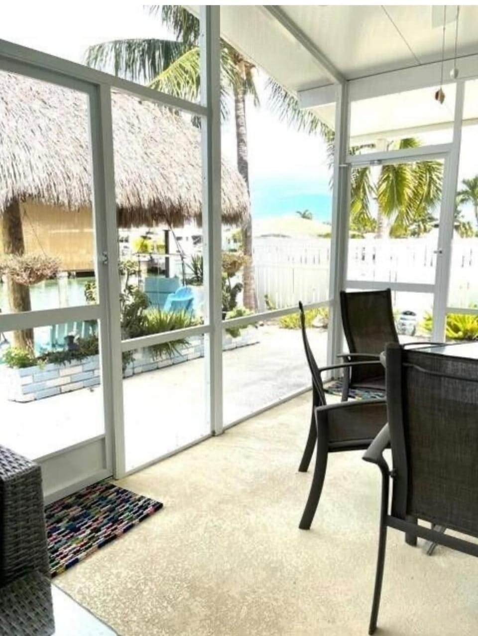 Screened in patio 