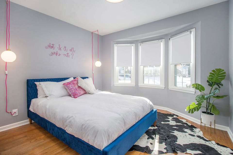 Master Bedroom with a Queen Bed