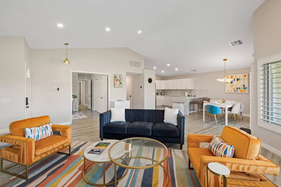 Living Room is Bright and Spacious