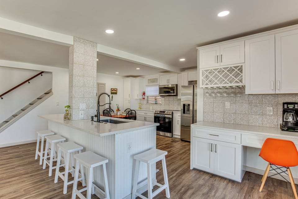Kitchen | Cooking Basics | Island Seating | Drip Coffee Maker
