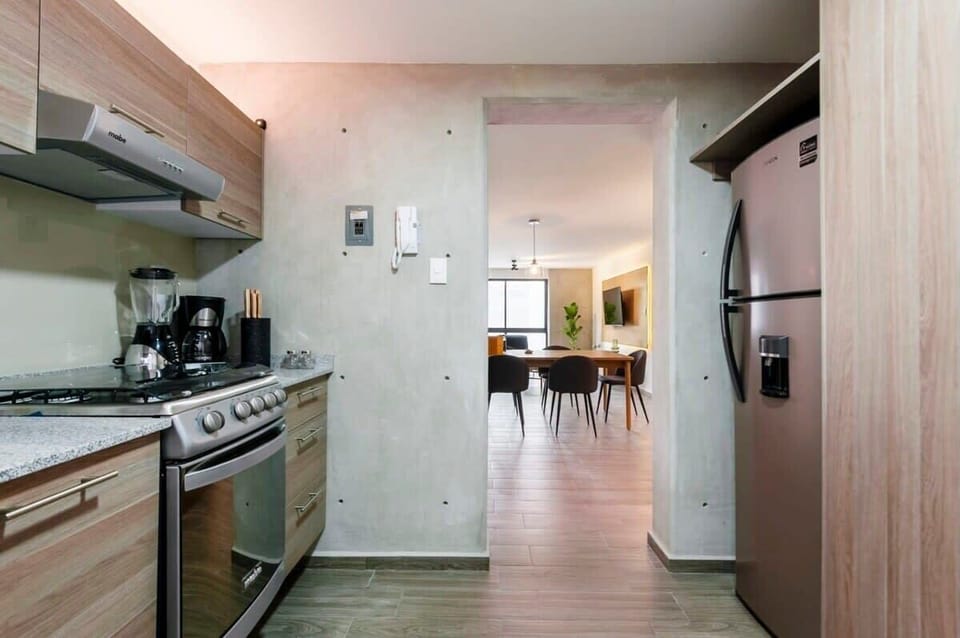 Fully equipped kitchen