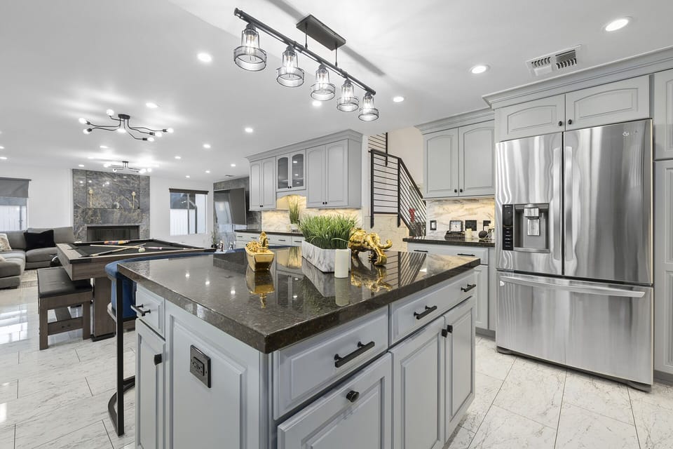 Kitchen view 2