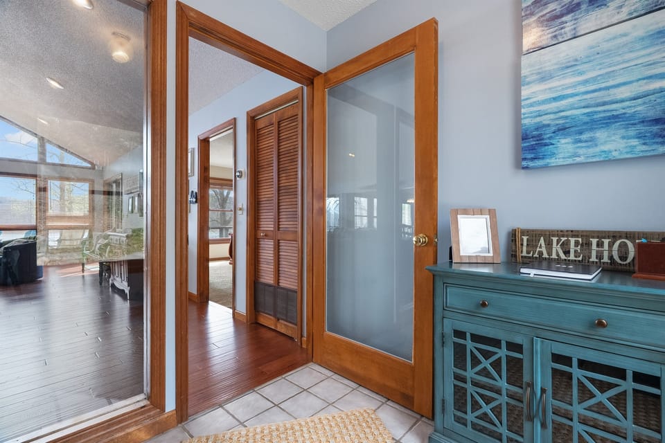 Entryway to the main floor