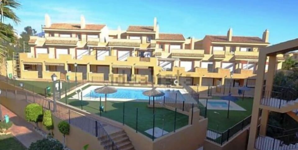 Pool with baby pool and disabled chair for access