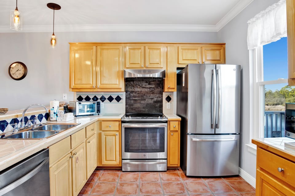 Fully equipped kitchen