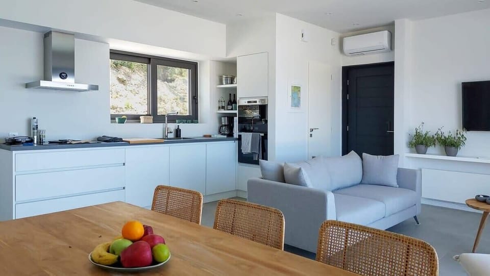 Dining table and Kitchen area