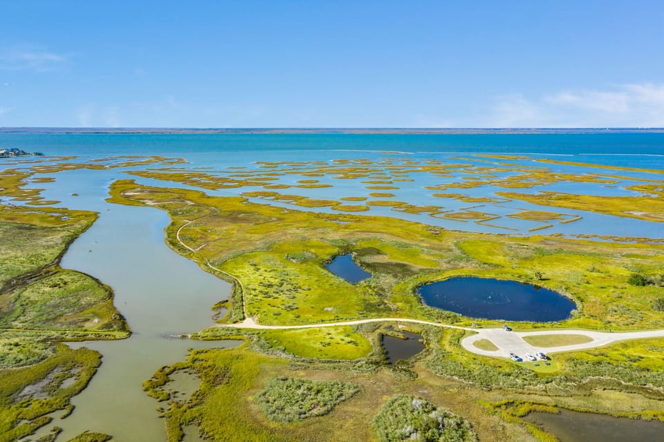 Galveston Island State Park offers miles of walking, biking and paddling trails.