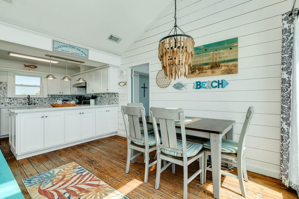 The open floorplan makes it easy to spend time together