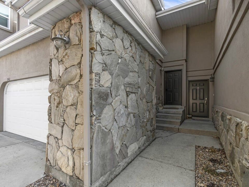 Exterior view of the home