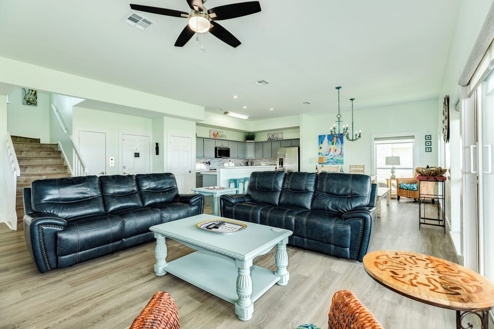 Comfortable seating, perfect for catching up