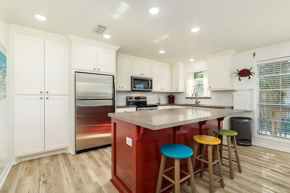 Grab a snack or quick bite to eat at the breakfast bar