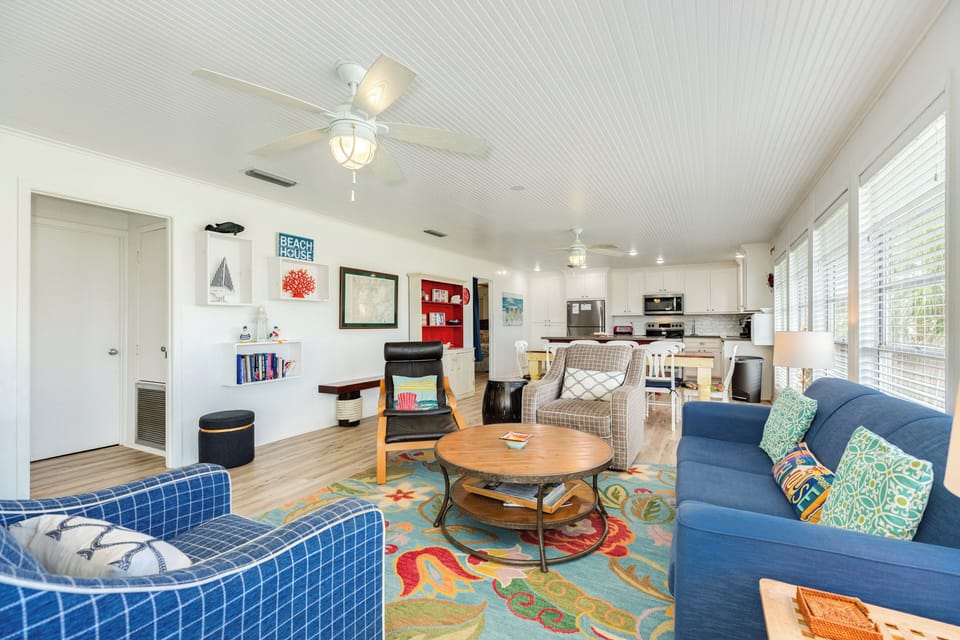 Abundant comfortable seating for the whole group