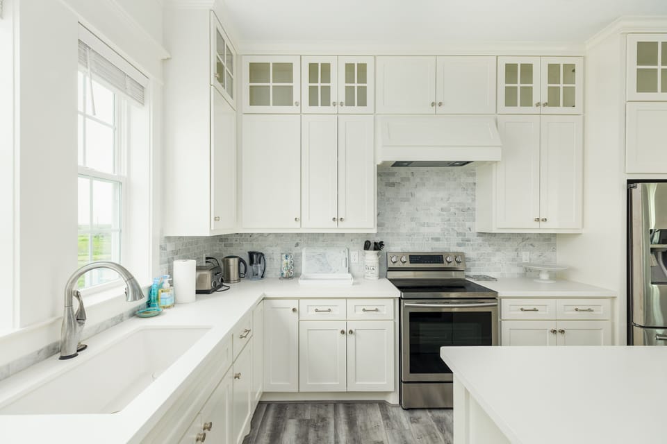 The group cook will love making meals in the fully equipped kitchen