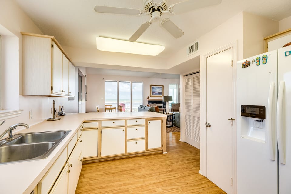 Plenty of counter space to prep and serve food