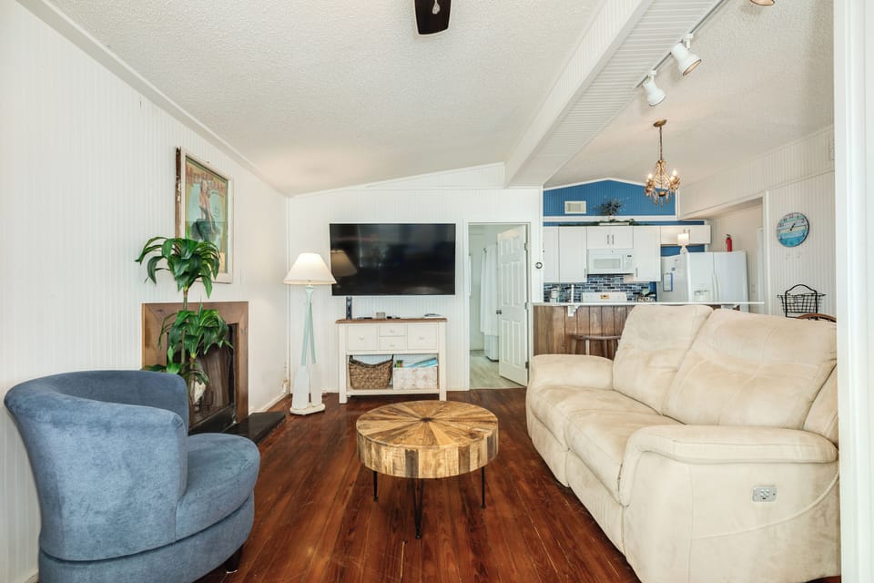 Comfortable seating for family movie nights