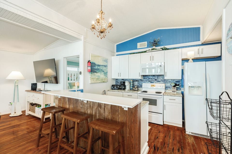 Breakfast bar is great spot to grab a quick bite to eat