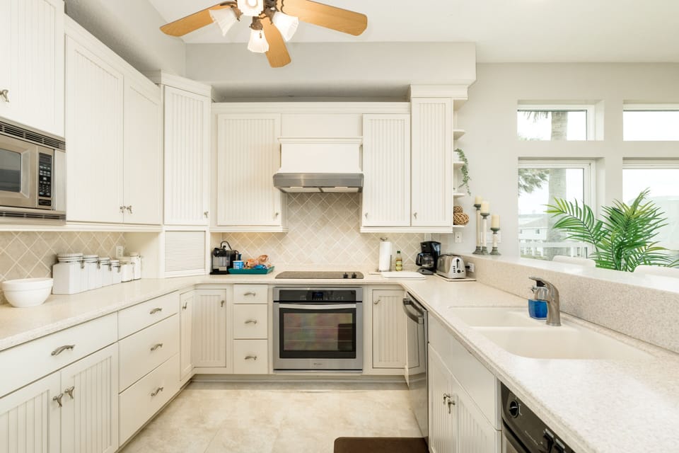 Plenty of storage and prep space