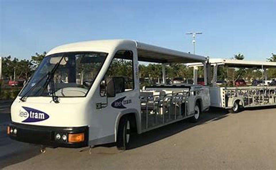 Free hop on/off Tram service Jan-Apr services north end areas.