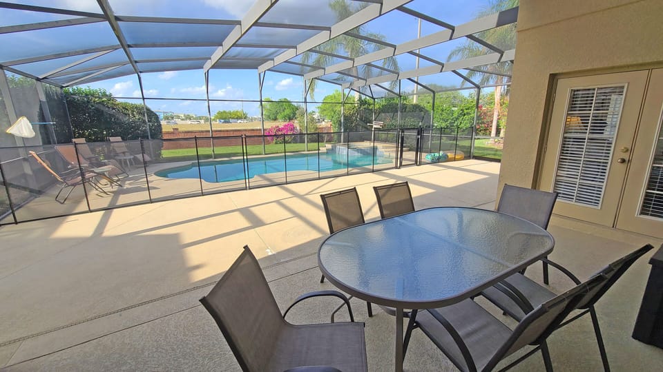 Huge pool area