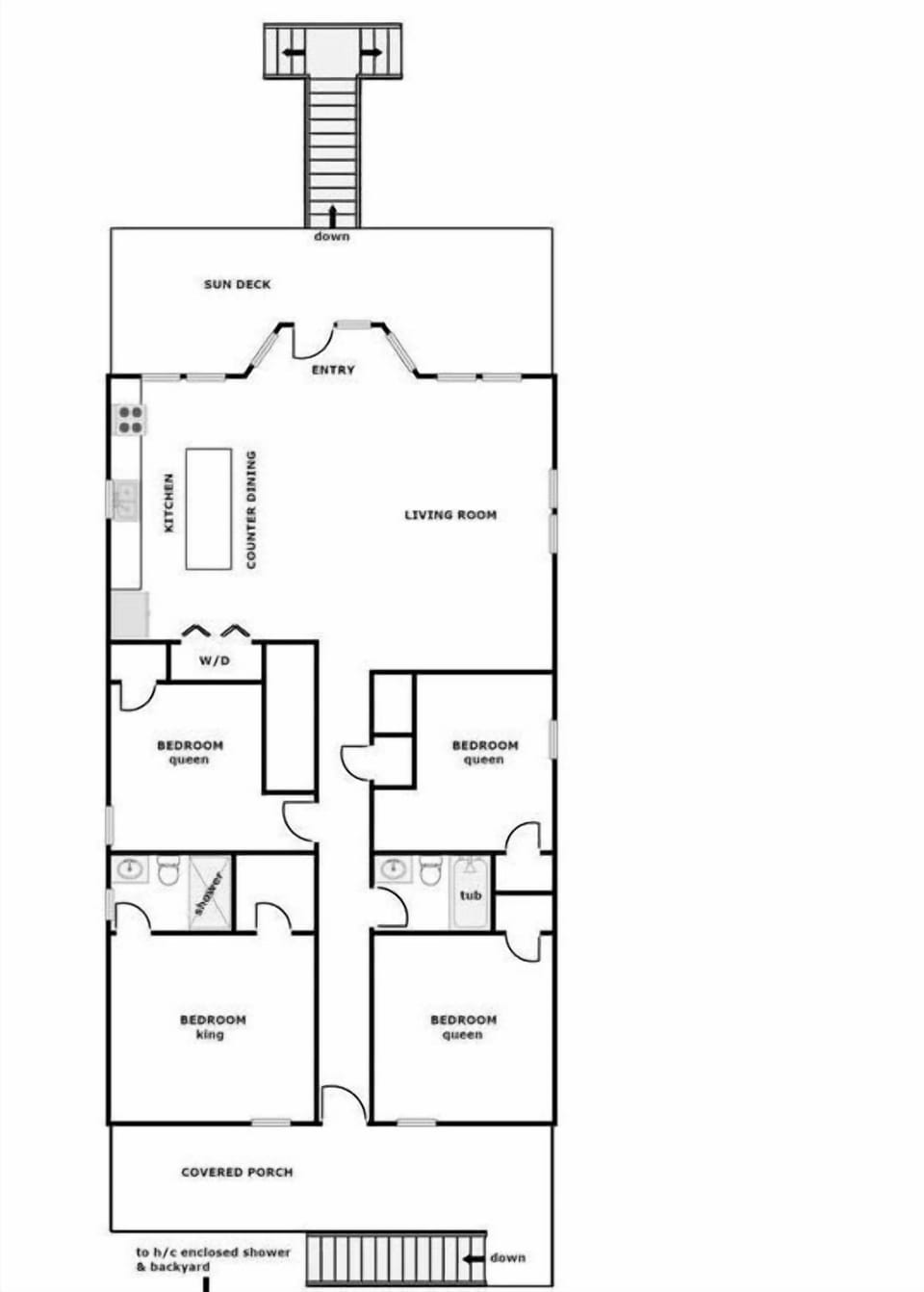 Beach Break Floor Plan