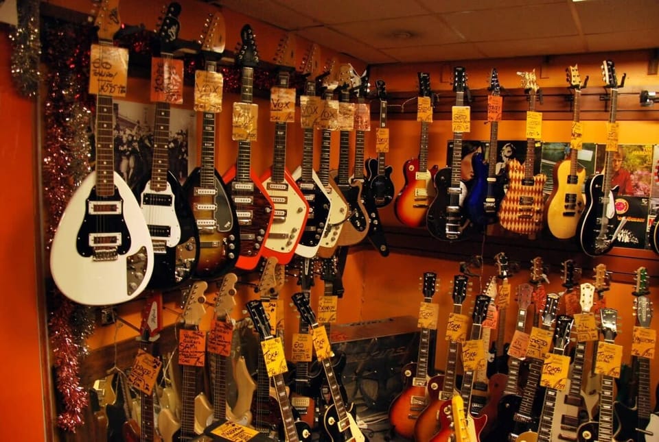 Guitars of Denmark Street