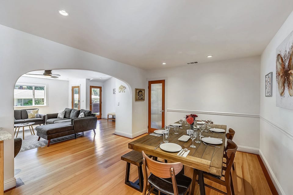 Or, watch the game and eat and lounge all together.