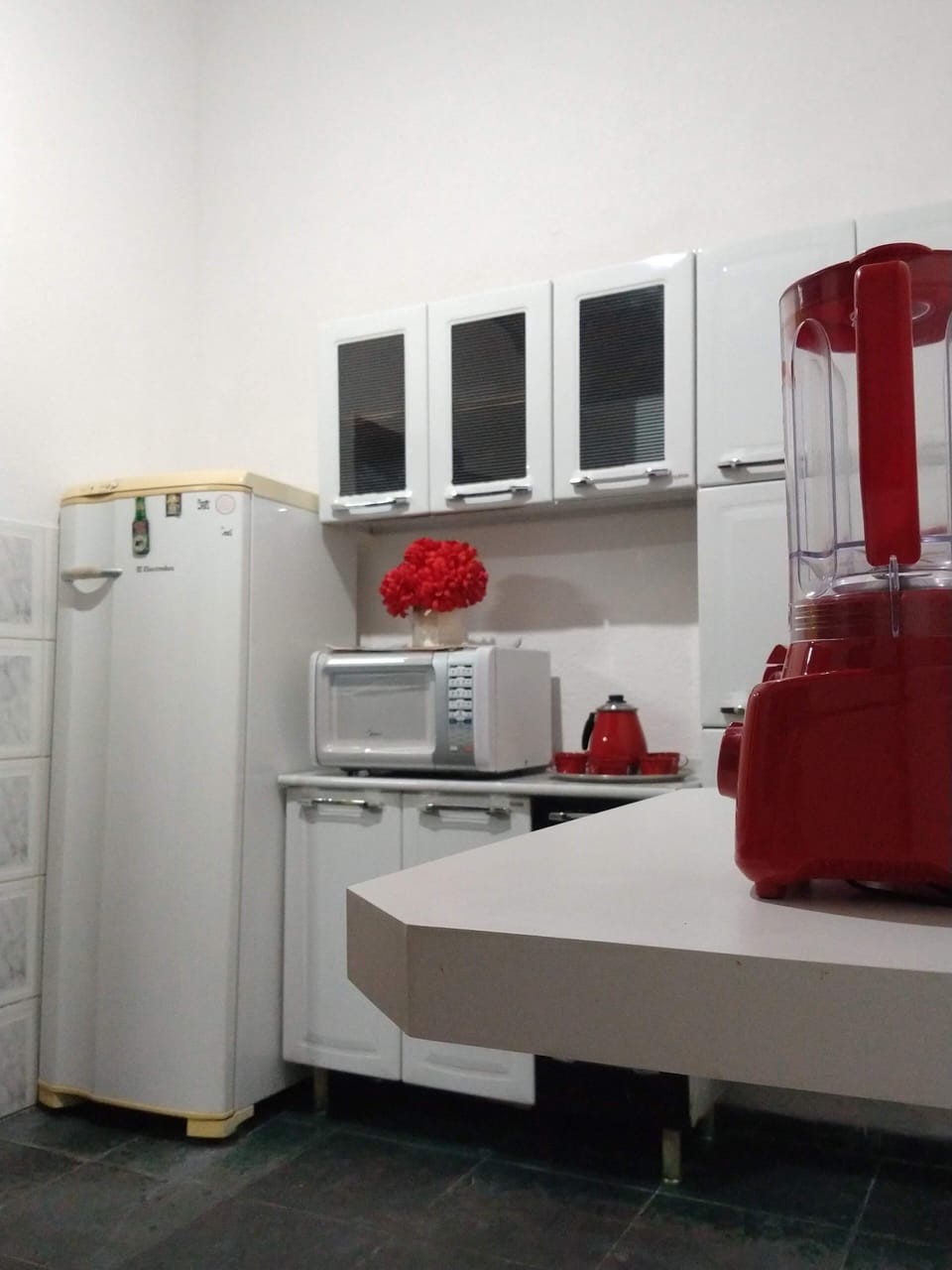 Family Cottage | Private kitchen | Fridge, coffee/tea maker, electric kettle, mixer